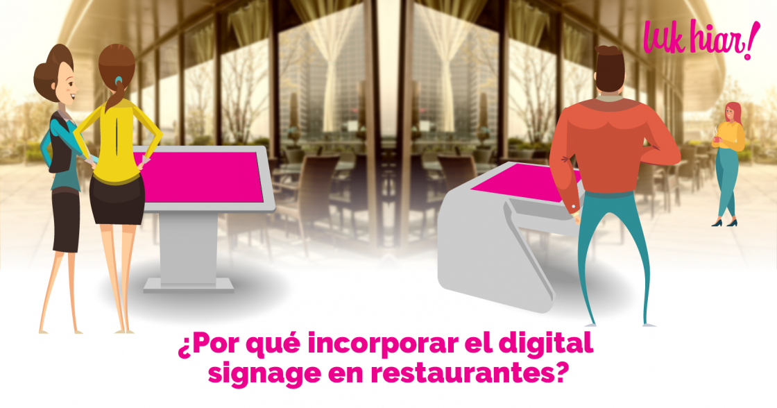 digital signage en restaurantes